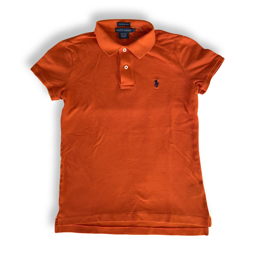 Ralph Lauren Skinny Polo T-Shirt - Size 10-12